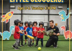 little sluggers weekly sports class for toddlers